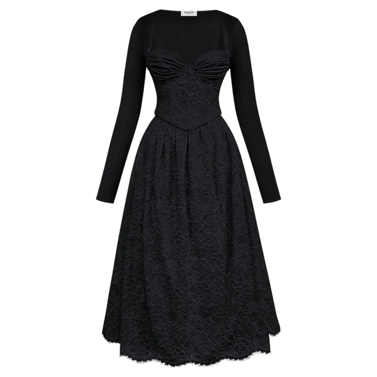 Hot Duchess Lace Corset, Flared Skirt & Bolero Set Women Dresses|Skirts