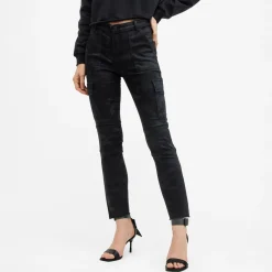 Online Duran Camo Cargo Mid-Rise Skinny Jeans Women Denim