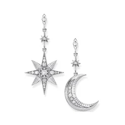 Clearance Earrings Royalty Star & Moon Women Earrings
