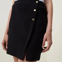 Clearance Ebony High-Rise Mini Pencil Skirt Women Skirts