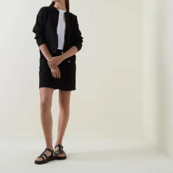 Clearance Ebony High-Rise Mini Pencil Skirt Women Skirts