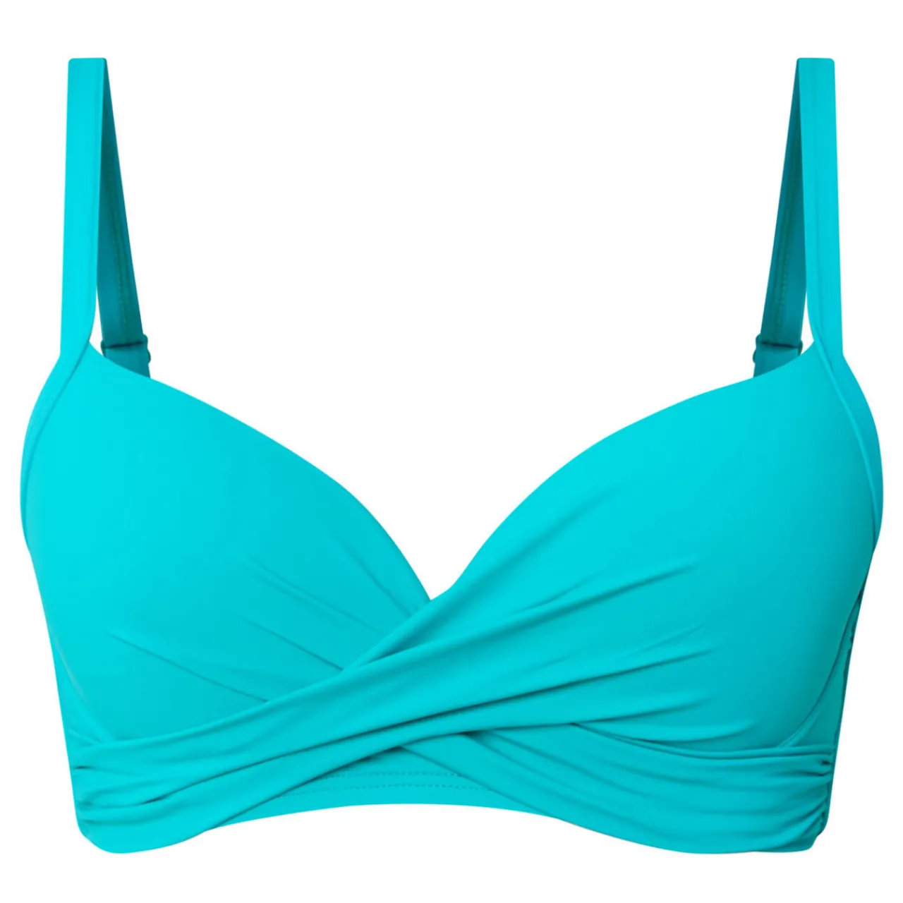 Online Ecoess Wrap-Front Bikini Top Women Swimwear & Beachwear