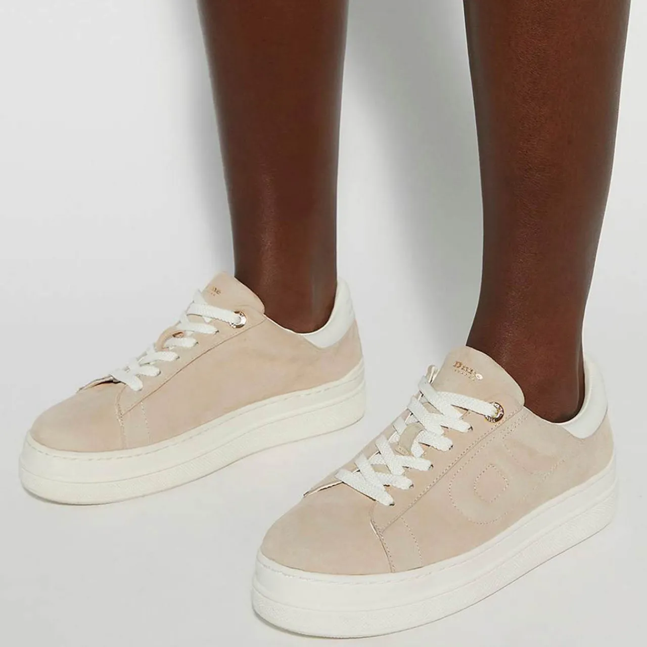 Discount Eden Lace-Up Platform Trainers Women Trainers