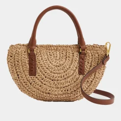 New Eden Raffia Woven Tote Bag Women Crossbody Bags|Tote Bags