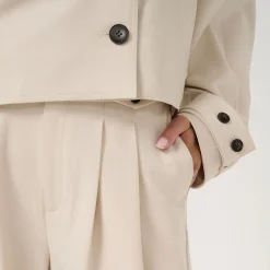 Edina High-Rise Wide Leg Trousers Women Trousers & Shorts