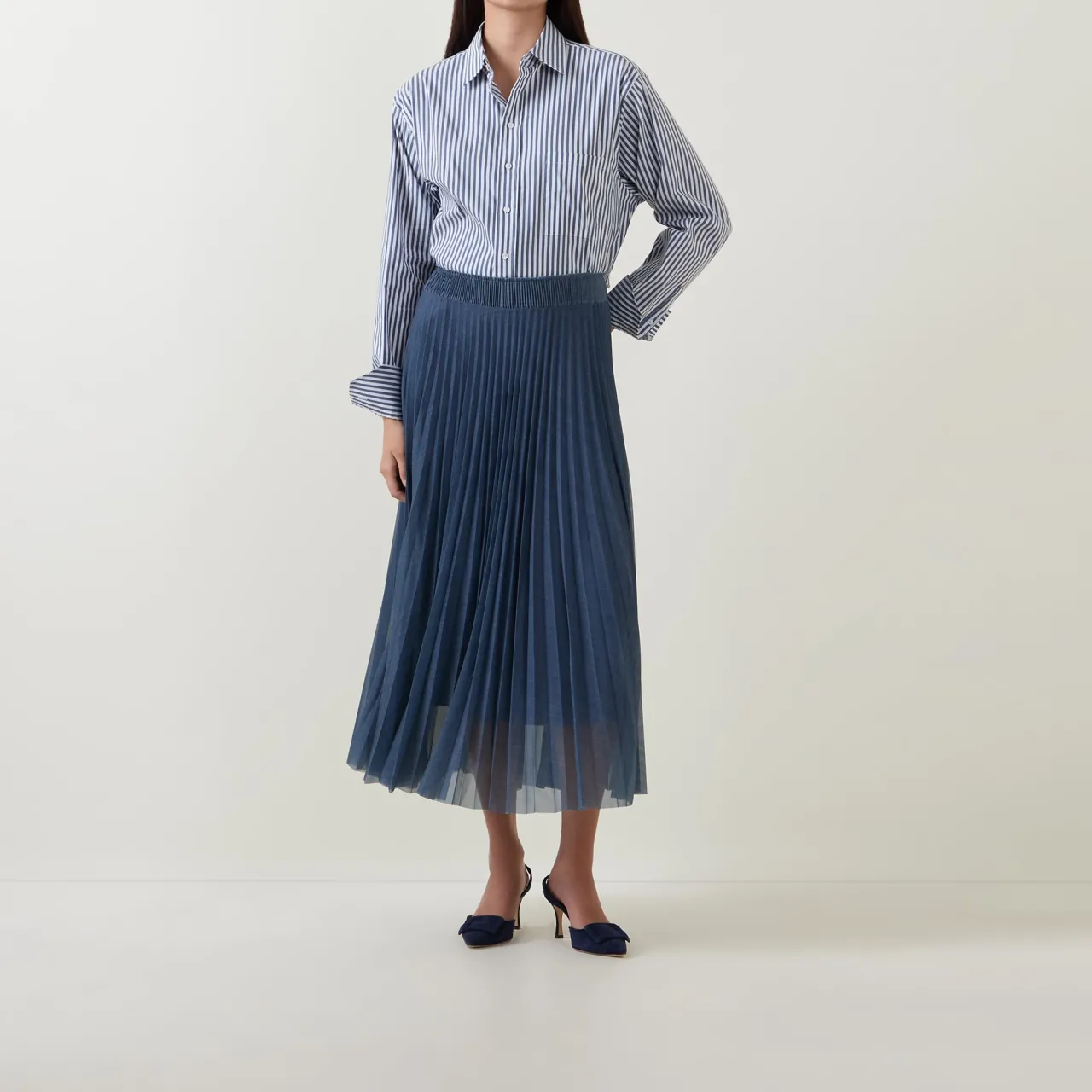 Sale Edrisa Plissé Pleated Skirt Women Skirts