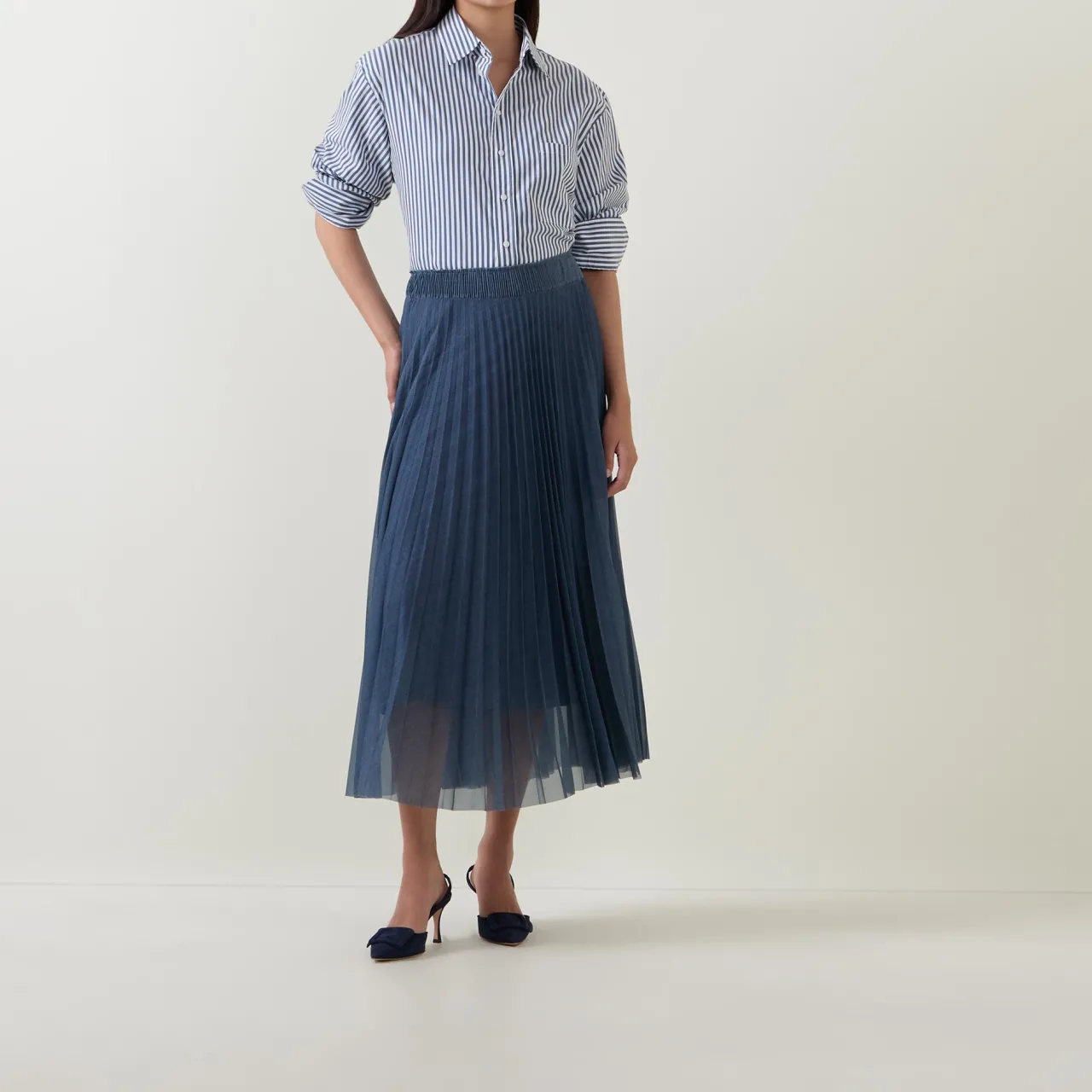 Sale Edrisa Plissé Pleated Skirt Women Skirts