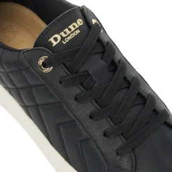 Hot Egent Quilted Platform Lace-Up Trainers Women Trainers