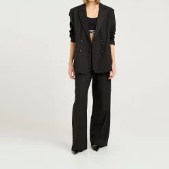 Discount Elarah Double-Breasted Blazer Women Coats & Jackets