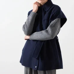 Best Elegia Belted Overshirt Women Coats & Jackets