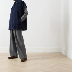 Best Elegia Belted Overshirt Women Coats & Jackets