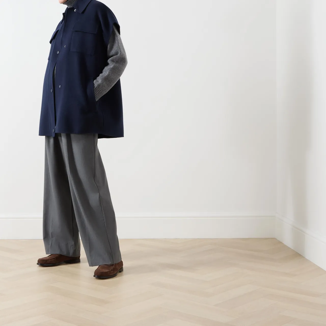 Best Elegia Belted Overshirt Women Coats & Jackets