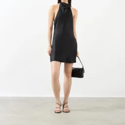 Hot Eliana Draped Mini Dress Women Dresses
