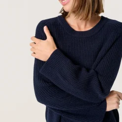 New Eliette Ribbed Sweater Women Sweaters & Cardigans