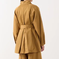 Best Elis Double-Breasted Belted Trench Coat Women Coats & Jackets