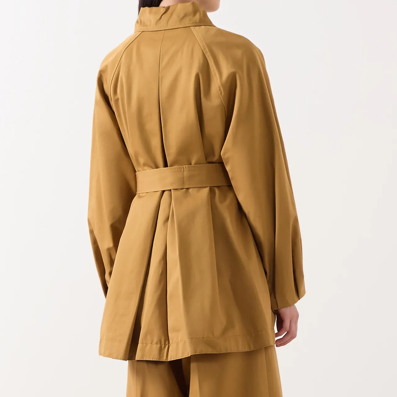Best Elis Double-Breasted Belted Trench Coat Women Coats & Jackets
