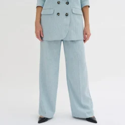 Outlet Elisa Wide Leg Trousers Women Trousers & Shorts