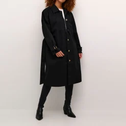 Discount Elise Belted Trench Coat Women Coats & Jackets