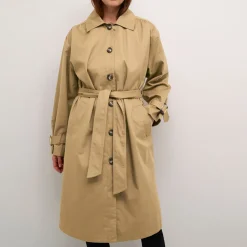 Online Elise Single-Breasted Trench Coat Women Coats & Jackets