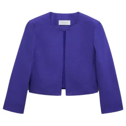 Elize Open Front Cropped Jacket Women Coats & Jackets