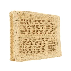 Ella Crochet Logo Pouch Bag Women Clutch Bags