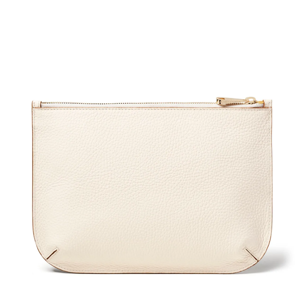 Online Ella Large Grained Leather Pouch Women Clutch Bags