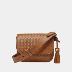 Hot Ella Leather Weave Crossbody Bag Women Crossbody Bags