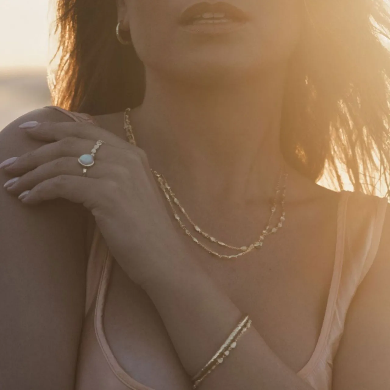 Hot Ella Shell Charm Necklace Women Necklaces