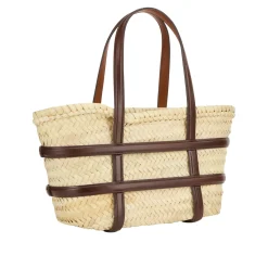 Online Ella Small Straw Basket Bag Women Top Handle Bags|Tote Bags