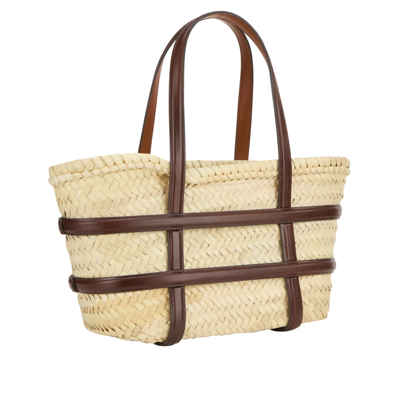 Online Ella Small Straw Basket Bag Women Top Handle Bags|Tote Bags