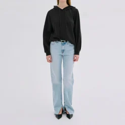 Outlet Elle Solid Hoodie Women Sweatshirts & Hoodies