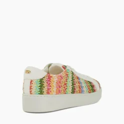 Hot Ellise Rainbow Woven Trainers Women Trainers
