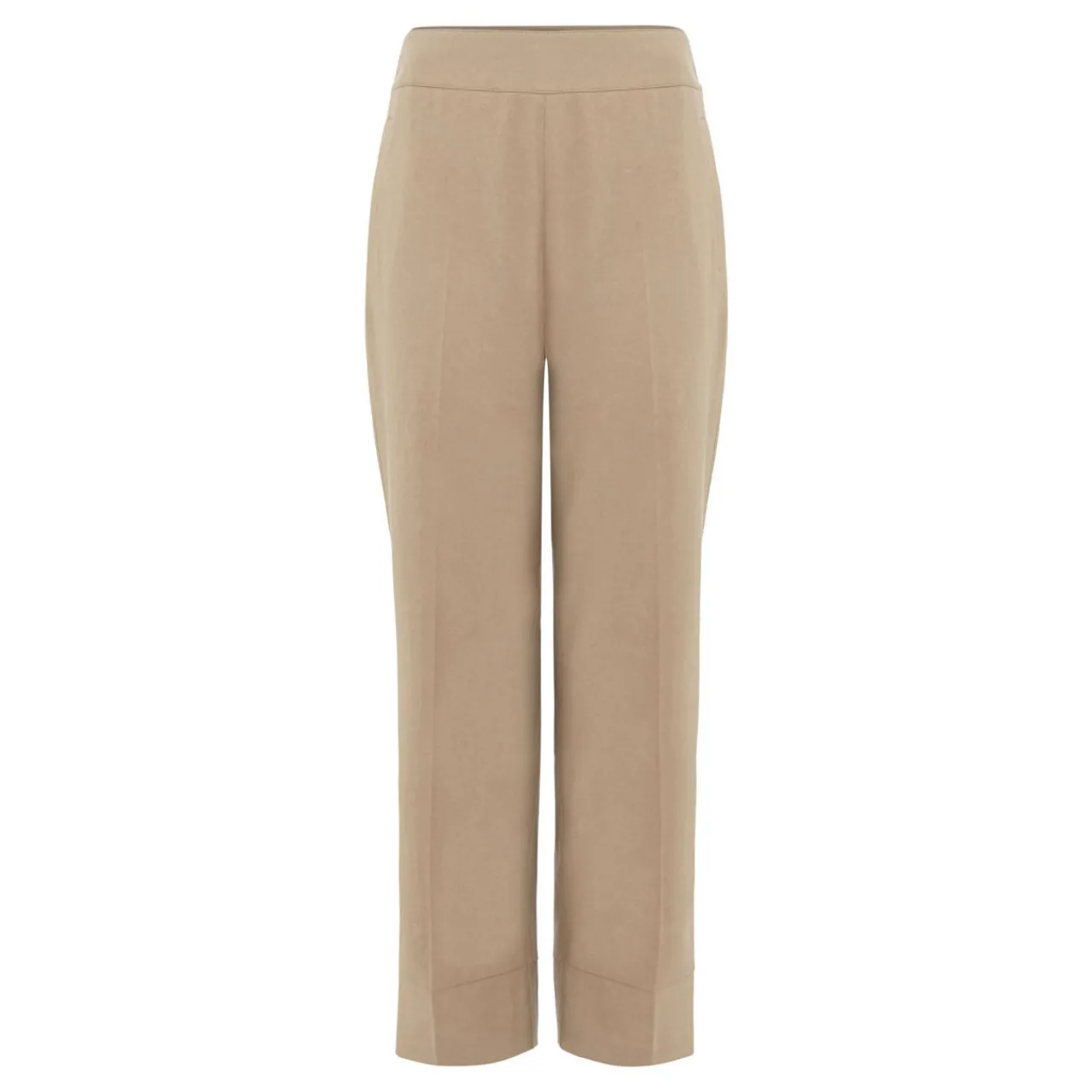 New Ellwood Textured Straight Leg Trousers Women Trousers & Shorts