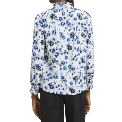 Elspeth Floral Print Blouse Women Tops
