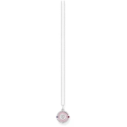 Online Embellished Enamel Disc Necklace Women Necklaces