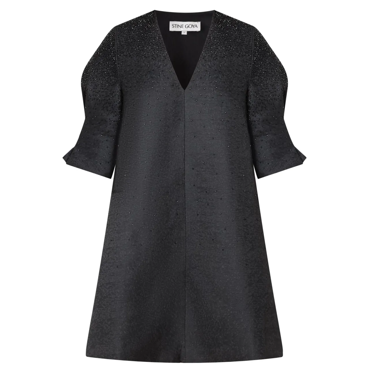 Embellished Jacquard Mini Dress Women Dresses|Mother Of The Bride