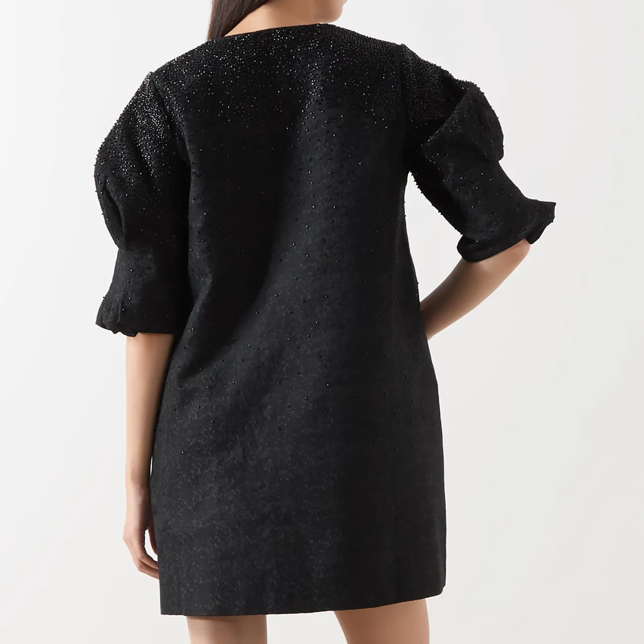 Embellished Jacquard Mini Dress Women Dresses|Mother Of The Bride