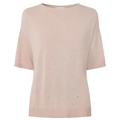 Sale Embellished Knit Top Women Tops