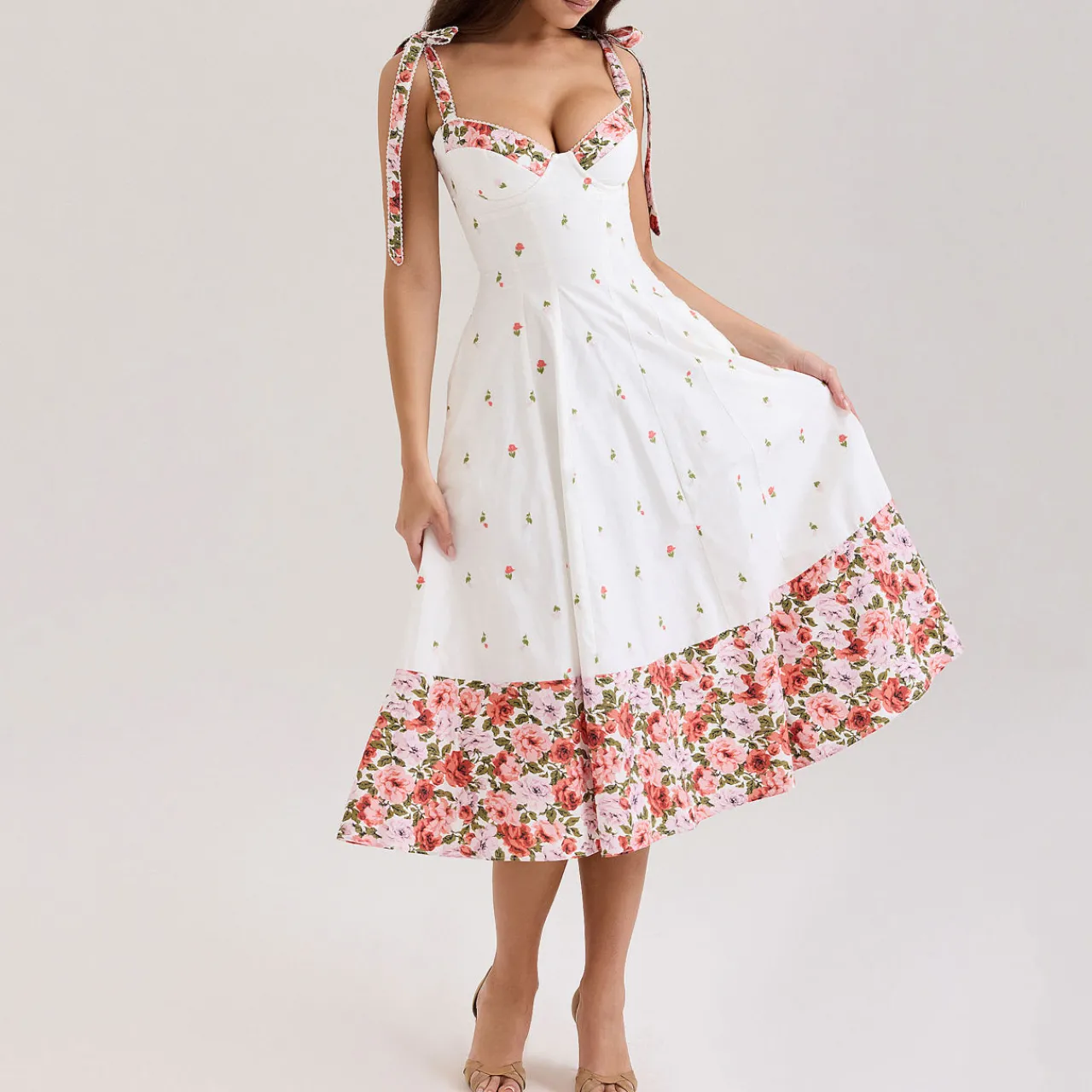 Online Emely Floral Sundress Women Dresses