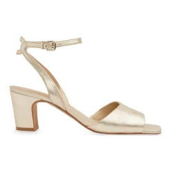 Hot Emerson Metallic Block Heels Women Heels