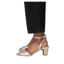 Hot Emerson Metallic Block Heels Women Heels