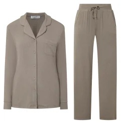 Outlet Emilia Ribbed Pyjama Set Women Sleepwear