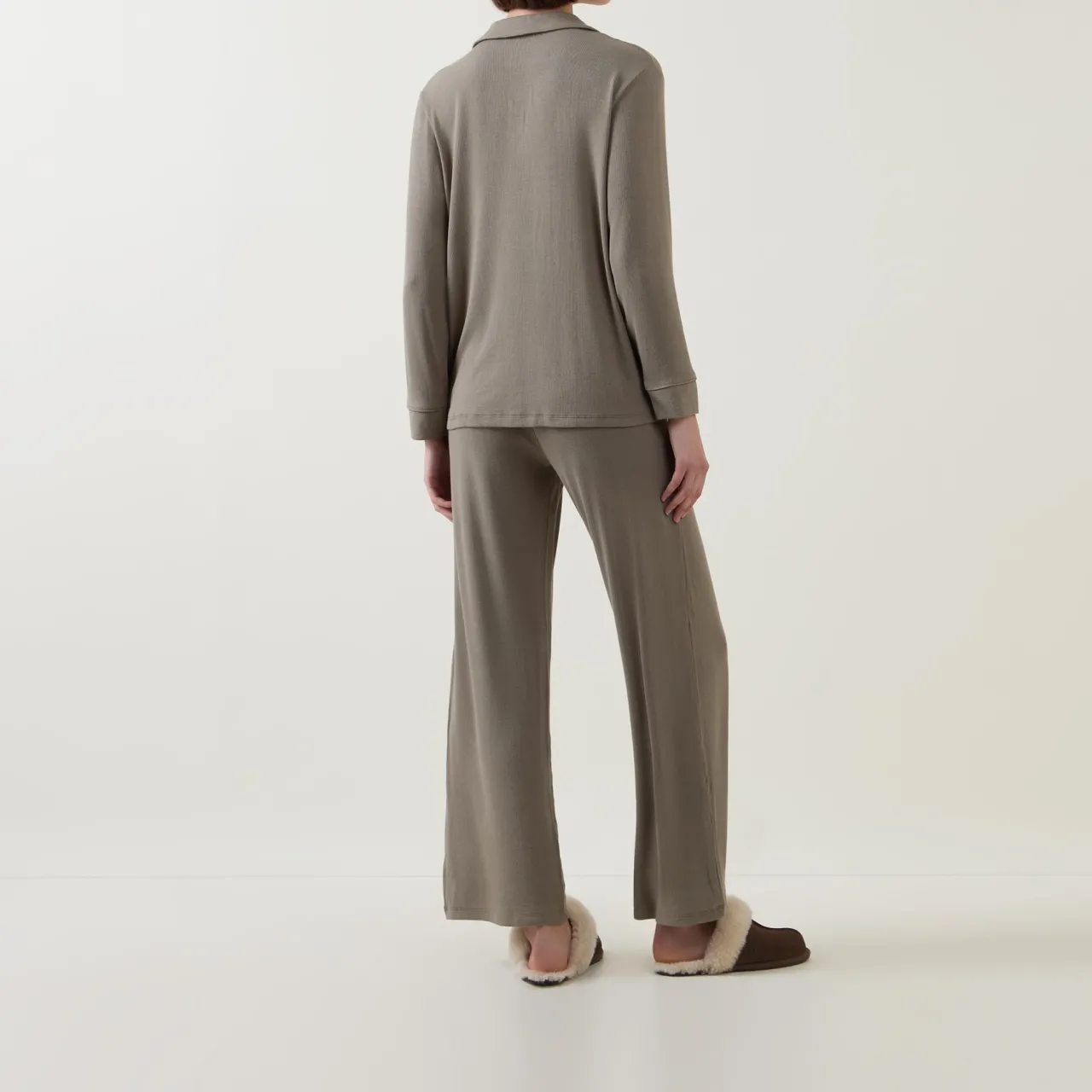 Outlet Emilia Ribbed Pyjama Set Women Sleepwear