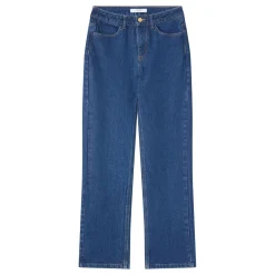 Online Emilie Mid-Rise Straight-Leg Jeans Women Denim