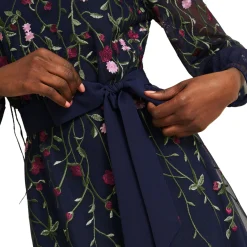 Best Emmy Floral Flared Mini Dress Women Dresses