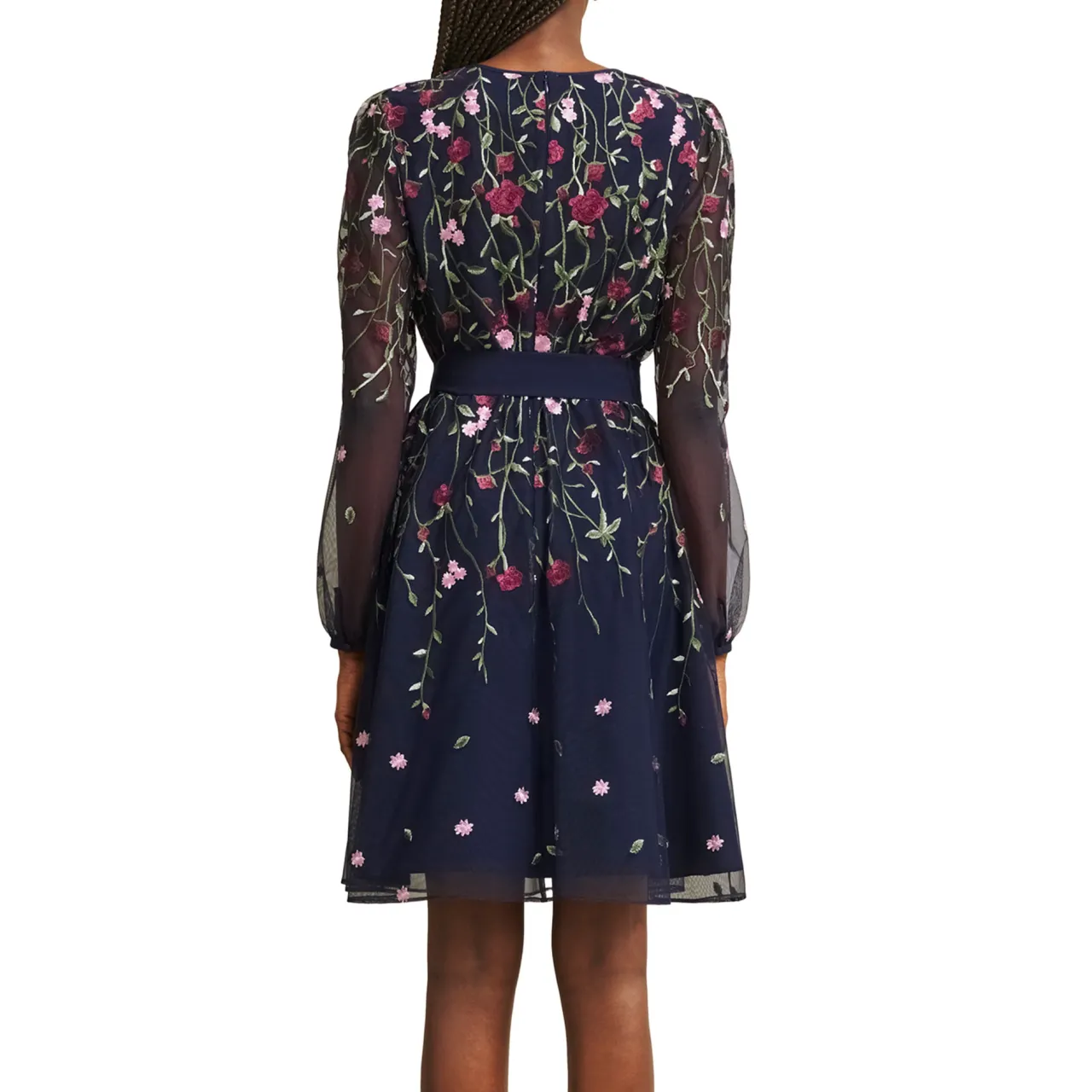Best Emmy Floral Flared Mini Dress Women Dresses