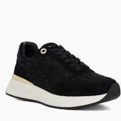 Discount Emotion Leather Wedge Trainers Women Trainers