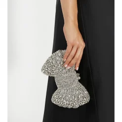 Best Enchant Embellished Bow Clutch Women Clutch Bags