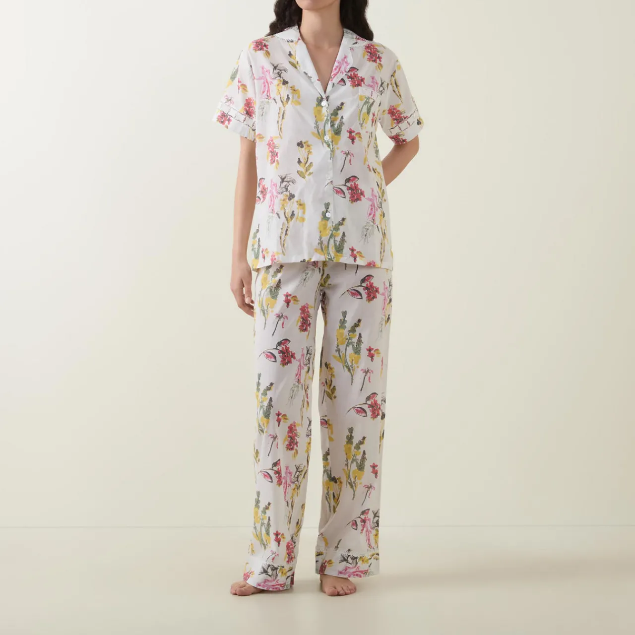 English Rose Pyjama Set Women Sleepwear