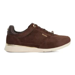 Outlet Entitle Leather Lace-Up Runner Trainers Women Trainers